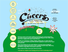 Tablet Screenshot of cheersparty.com